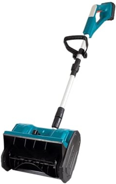 3000W Borstlös Elektrisk Snöplog 300mm Snösopmaskin Litium Rengör Gatugårdsverktyg For 18V Batteristift SnöRöJning Utan AnsträNgning(With 1 Battery Set)