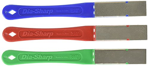 DMT DMTOD2K DTM, Dia-Sharp Off Set Kit, Messerschärfer, Schleifstein, Schleifgerät, grob, extra fein, Mehrfarbig