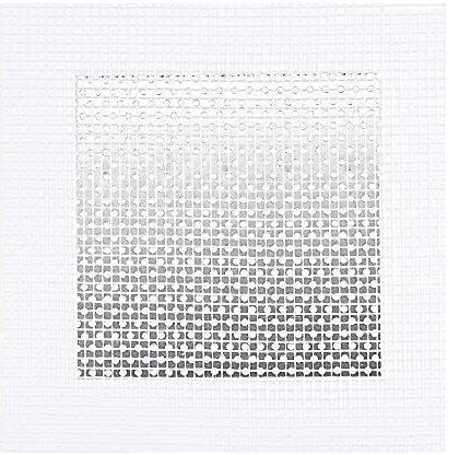 sourcing map Aluminium Wand Pflaster 5,9x5,9 Selbstklebend Glasfasernetz verzinkte Platte