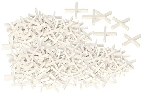 KOTARBAU® Lot de 1000 croix de carrelage pour la pose de carreaux (2 mm - 1000 pièces)