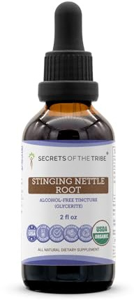 Stinging Nettle Root USDA Organic | Alcohol-FREE Extract, High-Potency Herbal Drops, Respiratory System | Made from 100% Certified Organic Stinging Nettle (Urtica Dioica) Dried Root 2 oz