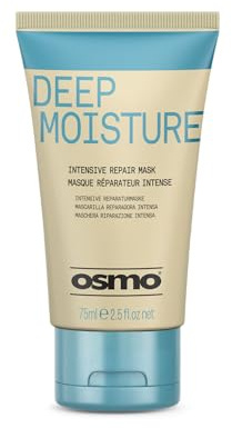 OSMO Intensive Deep Repair Mask | Jojoba Oil | Over Stressed & Traumatised Hair | Improves Moisture & Elasticity | Vegan. 75ml
