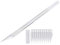 1 Set of 11 Blades Mobile Phone DIY Repair Guide Non-Slip Metal Scalpel Set EDC Carving Fork Kit Cake Decorated Tool