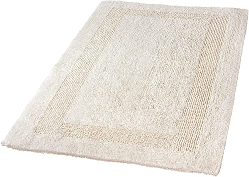 Kleine Wolke 5477146225 Badteppich Arizona, 70 x 120 cm, Grau(Silbergrau)