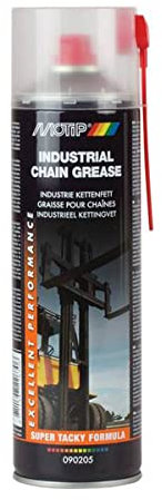 Motip M090205 Industrial Chain Grease Spray - 500 ml