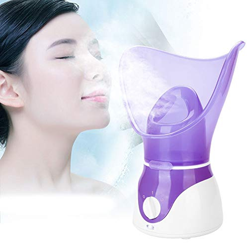 Vaporizador facial, Vaporizador facial, Humidificador de aromaterapia Rociador de niebla facial Máquina hidratante Cuidado facial profesional para la cara Sauna personal Spa(EU)