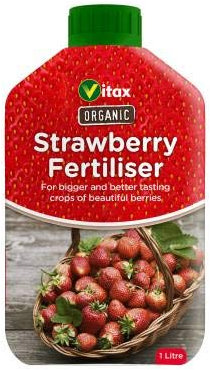 Wolvercroft Garden Centre Vitax Organic Liquid Strawberry Fertiliser (1L) X 3