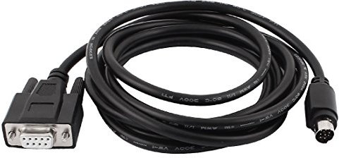 Ruilogod S-Video 8-Pin maschio a SVGA VGA Cavo convertitore femminile a 9 pin 2M BLA