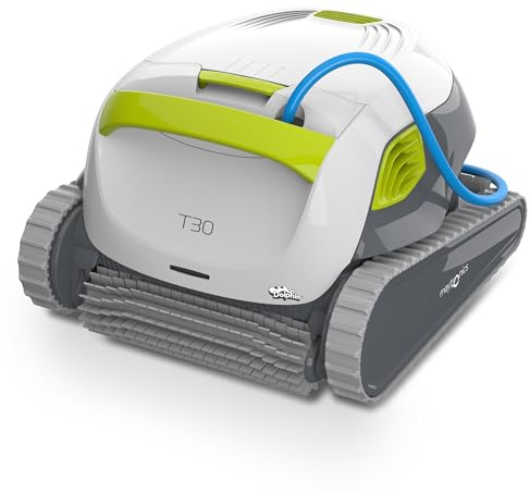 Dolphin T30 Robot nettoyeur électrique avec fil pour Piscine hors-sol jusqu’à 12 m - Nettoyage fond et parois - Filtration ultra fine