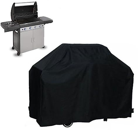 Grillabdeckung Wetterfest Grill Abdeckhaube BBQ Abdeckung Cover Schutzhülle Gasgrill Abdeckplane Grillschutz, Winddicht, Wasserdicht, UV-Beständiges, Schutz Grill vor Verblassen