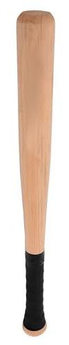 Cabilock Mazza da Baseball in Legno Massello Ergonomica con Impugnatura Antiscivolo per Allenamento Sportivo Adulti e Ragazzi Leggera e Resistente per Uso Professionale e Ricreativo