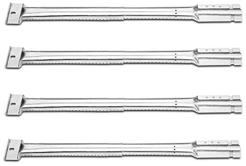 LOKHING Universal BBQ Gas Grill Replacement Adjustable Stainless Steel Tube Burners 42206 For FirePlus, Fire Mountain, Char-Broil, CosmoGrill and Other Model Grills
