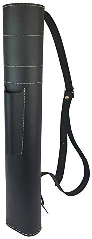 Bogenschießen Schulter Rückenköcher Bow - Zurück Pfeilköcher Jagd-Schießen Bogenschießen Köcher Handgemachte Pfeilköcher Bogen-Pfeil-Halter-Schulter-Gurt-Beutel-Beutel für Jagd und Bogenschießen ,B