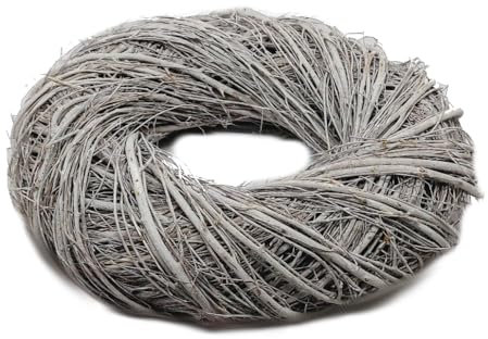 Rustikaler Dekokranz I Reisigkranz Ø 35cm I 10cm dick I Türkranz