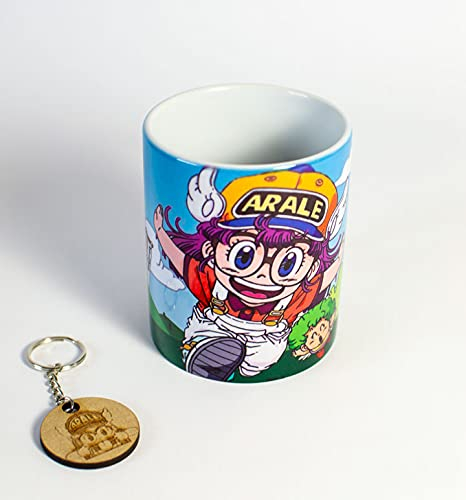 Tasse + porte-clés Arale