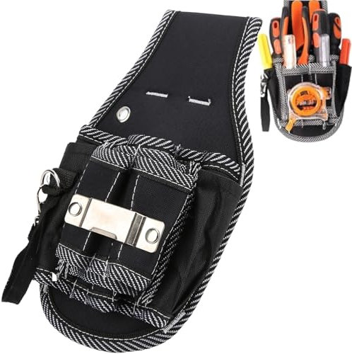 Bolsa De Herramientas 9 En 1, Bolsa De Herramientas De Electricista para Colgar En La Cintura, Bolsas De Cinturón De Herramientas para Electricista, Mantenimiento, Ingeniería