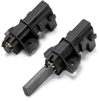 Ruimou 2Pzas Escobillas de Carbono para Motor de Lavadora (32 x 13 x 5mm) 92126721 Compatible con Repuestos de Lavadora Hoover