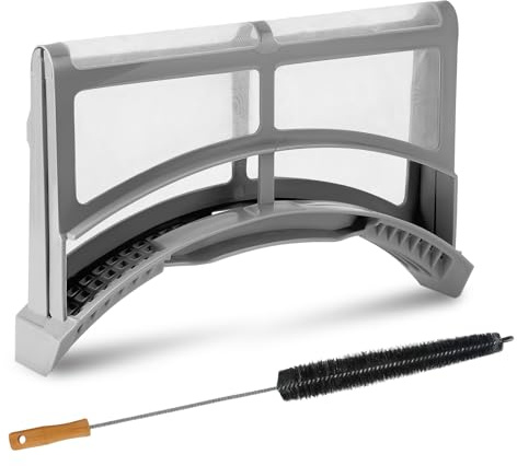 【𝟮𝟬𝟮𝟲 𝗨𝗽𝗴𝗿𝗮𝗱𝗲𝗱】DC61-02595A Dryer Lint Filter Case Screen WITH UPGRADDED BRUSH - Replacement for Samsung Dryer DV42H5200EW/A3 DV42H5000EW/A3 DV45K6500EV/A3 DV42H5200EP/A3 by Beaquicy