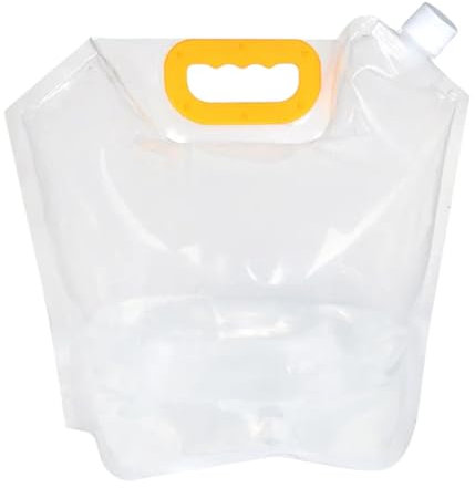 Tanica per Benzina 5 Litri Super Leggera,Pieghevole, con Beccuccio Integrato, Serbatoio del Carburante da 5 Litri, Tanica del Carburante per Benzina.