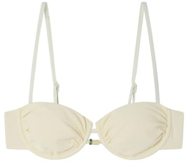 Women'secret Top Bikini Balconette Tejido Plisado