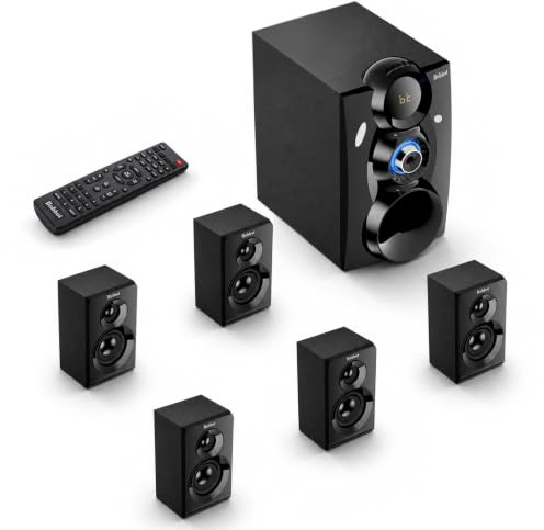 Bobtot Wireless Surround Sound System, 8-inch Subwoofer