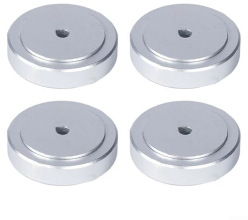 Subwoofer-isoleringsdynor 4-delat set för ljudutrustning, stötdämpare design för att minimera vibrationseffekter (50 x 15 mm)