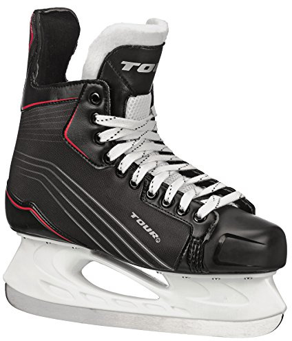 Tour Hockey Tr-750 Ice Hockey Skate, Black, 10