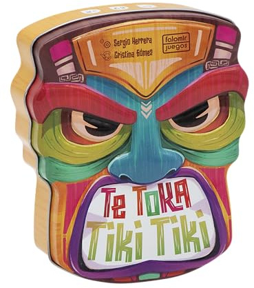 Te Toka Tiki Tiki – Juego de Mesa Tribal de Velocidad, Risas y Reflejos | para Niños a Partir de 6 años, Familias y Fiestas | Diversión para 2 a 6 Jugadores