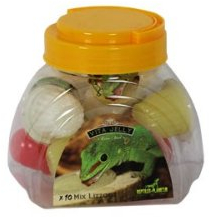 Vita Jelly Mix Lizard, Förpackning Om 10 St