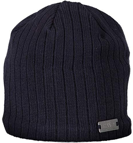 CMP - Cappello lavorato a maglia da uomo, Black Blue, U
