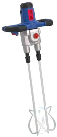 Güde Agitador GRW 1811.1 TWIN (1800 W, transmisión de 2 velocidades, 0-460 | 0-620 1/min máx. velocidad de ralentí, 100 l máx. volumen de mezcla, reducción del tiempo de mezcla hasta 50%, función de