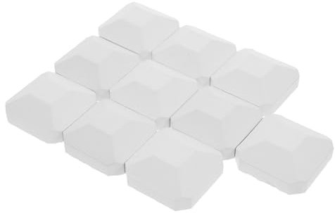 IMIKEYA Lot de 10 briquettes de cordiérite de rechange pour barbecue à gaz Bbq - Avec répartition uniforme de la chaleur