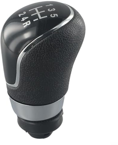 CashMuch Pomello del cambio per cambio manuale compatibile con Ford Fiesta MK7 e Focus MK2 FL dal 2008 al 2011