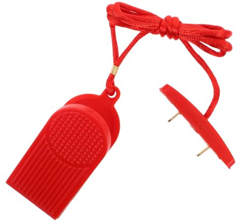 WOONEKY Llave de seguridad de repuesto para cinta de correr, bloqueo de interruptor para aparatos de fitness, diseño de doble inserción, apto para diferentes marcas de cintas de correr, accesorios