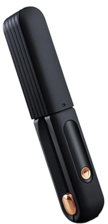 Fer à lisser sans fil - Fer à friser rechargeable 2 en 1 avec écran LED - Aligneur de voyage avec 3 températures - Pour homme, femme, cheveux courts et longs, ondulés, plage, voyage