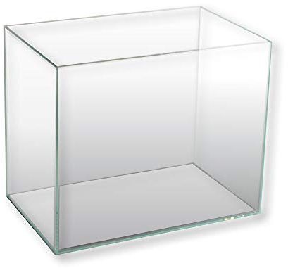 Amtra Nanoscaping - Vasca Acquario 21 Litri - Teca Vetro Extra Chiaro 36x23x26 cm - Vaschetta per Pesci Rossi o Come Tartarughiera Per Tartarughe d'Acqua con Tappetino Ammortizzante Incluso