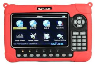 SATLINK WS 6980 HD Combo DVB-S2/DVB-T2 H265/DVB-C Spectre Constellation Optique Notice ET Menu en Francais