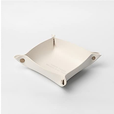 DUNAKE Vide-Poches Entree,Plateau De Clés pour Entrée,Plateau De Récupération pour Porte-Monnaie,Bijoux,Téléphone Portable,Plateau Décoratif pour Bureau À Domicile,Voyage,Café,Bar,Table De Chevet