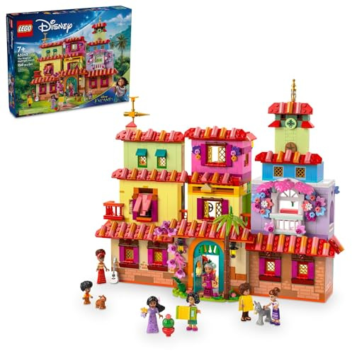 LEGO Disney Encanto The Magical Madrigal House Toy, Building Playset for Kids, Mirabel Disney Princess Doll Figure, Disney Toy for Girls and Boys Ages 7 and Up, Fun Construction Encanto Toy, 43245