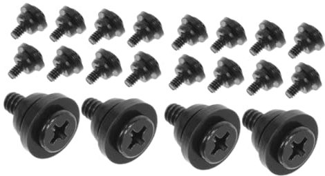 OUNONA 20pcs Ssd Mounting Screws Self Tapping Screws for Hard Drive Hard Disk Drive Mounting Shock Absorbing