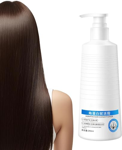 Hogvinnatil Balsamo per capelli ricci | Capelli danneggiati Trattamento Restauratore - Riparatore Ammorbidente Lucido Senza Rischiarimento Idratante Per Capelli Ricci Secchi Danneggiati Donna