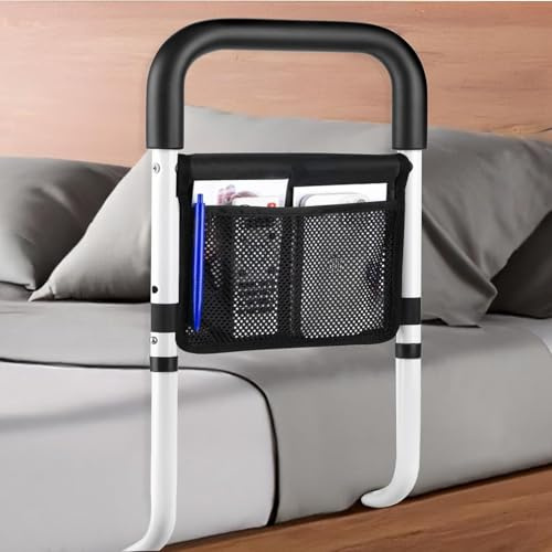 Zjyufy Bed Rails for Elderly Adults, Safety Bed Guard Rail for Pregnant Women, Fall Prevention Stability Bed Guard Fits Single Bed Double Bed Queen Bed