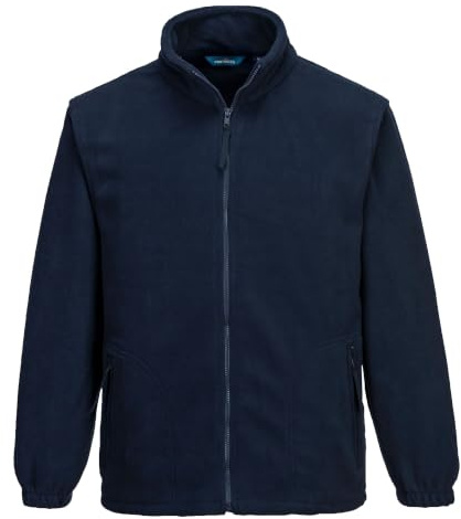 Portwest F400 Argyll Heavy Fleece Jacket Mens | EN 14058 Class 4, 100% Polyester Anti-Pill Finish, Zipped Pockets