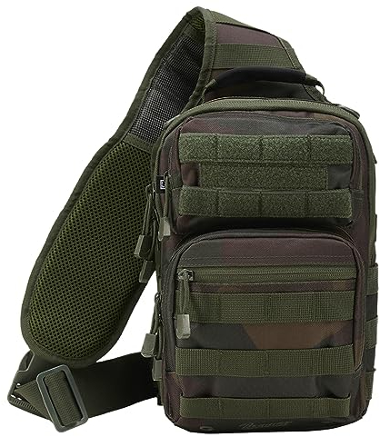 Brandit US Cooper Sling Pack Medium, Farbe: dark. wood, Größe: OS