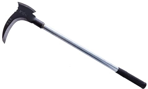 Ljxquisite Général Acier au Manganèse Tondeuse Faucille Métal Durable Outil de Coupe Ménage Agricole Outils Multifonctionnel Double Faucheuse pour Outils de Jardin (B)