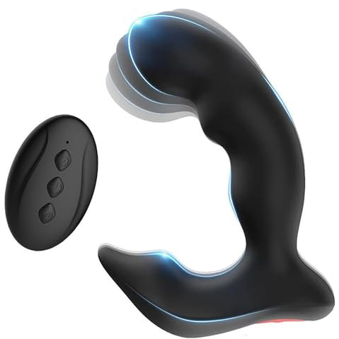 TDLPlus Analvibratoren für Mann Prostata Stimulation Männer mit 10 Swing-Modus und 10 Vibrationsmodus Analplug Buttplug Fernbedienung Analdildo Anal Vibrator Sex Spielzeug für Frauen Paare
