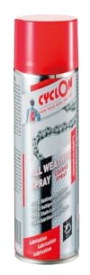 Cyclon All Weather Lube 500 Ml Spraydose, Lose, 20519