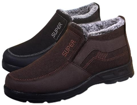Chaussure Homme Hiver Botte Neige s De Bottes Chaudes Bottines Fermeture Éclair Apres Ski Bottine Boots Apres-Ski Et Fourrées Après Fourree