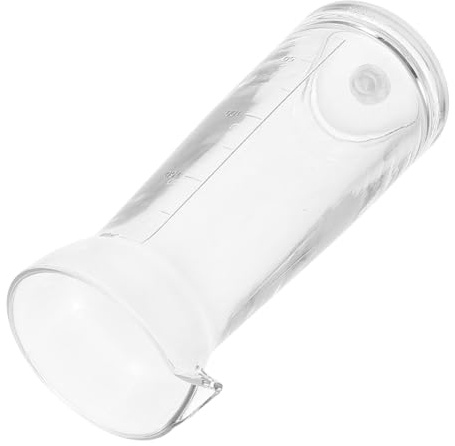 OSALADI Decanter Piccolo Caraffa da 200ml per Vino Acrilico Aerazione Migliorata e Design Robusto per Bevande per Feste e Locali Ktv