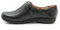Clarks Womens Un Loop Loafers, Black Leather, 5.5 UK